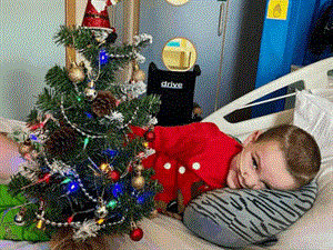 Christmas wish for little boy bravely battling cancer