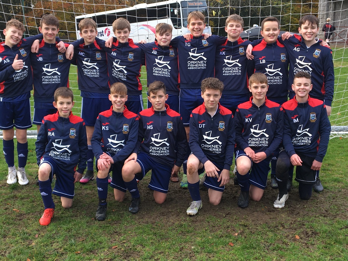 The KGS Under 14 football official team photo.