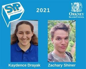 Orkney’s two new MSYP’s will be flying the flag for inclusion, education, poverty, housing and the environment