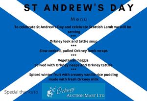 Lamb back on the menu at schools for St Andrews Day thanks to the Mart