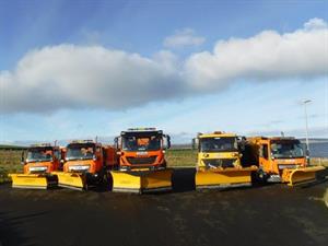 Gritter crews back on the road again as temperatures drop