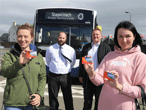 Warm Orkney welcome continues as Stagecoach offer free bus passes to refugees