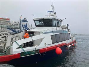 Nordic Sea repair work progresses