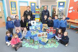Papdale Primary School £6k donation from Cooke Aquaculture Scotland