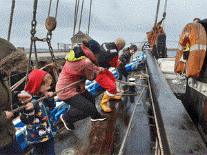 Yo Ho - A Pirate’s Life for Orkney pupils on board the Swan!