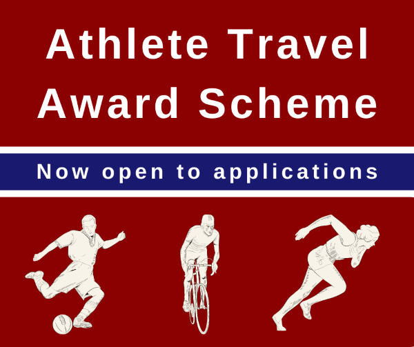 Athlete Travel Award Scheme Now open for applications