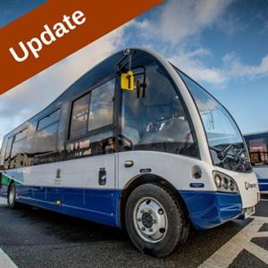 Bus changes coming from 1 April