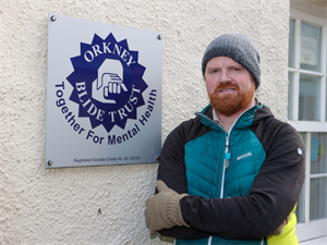 Mental health journey leads Orkney man on a quest to help others