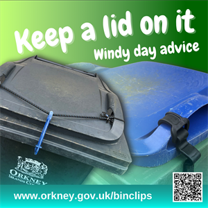 Bins advice for windy days