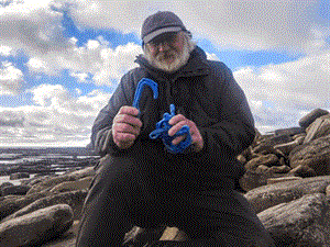 Orkney beachcomber’s delight as 40 years’ worth of fishy finds to be reused!