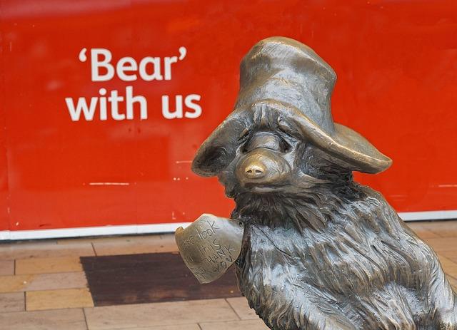 Bear with us!