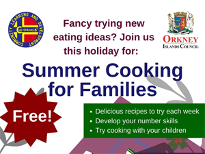 Free course offers cooking and counting!