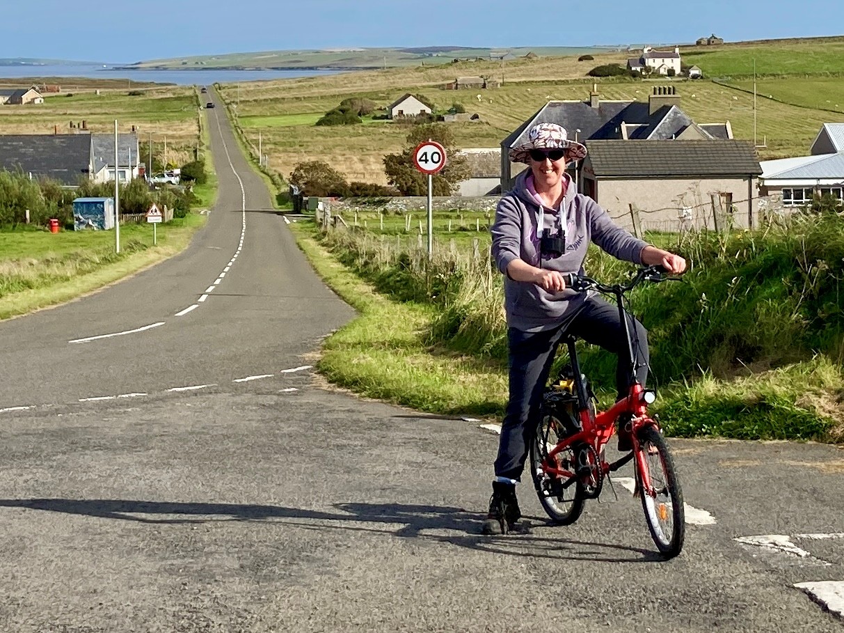 “Cycling with Anne” offer to boost confidence on Orkney's roads 