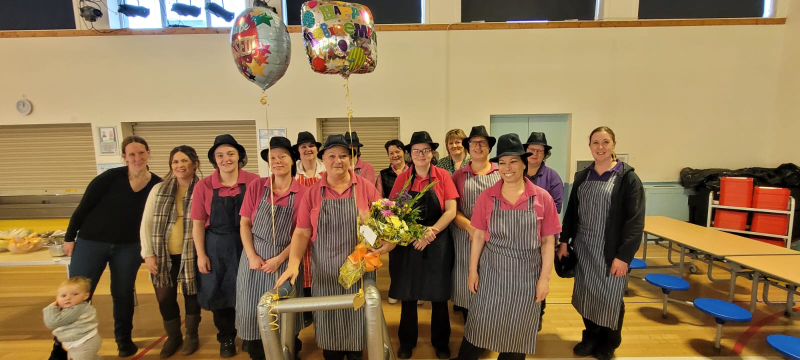 “Loyal and hardworking” school kitchen assistant retires after 31 years 