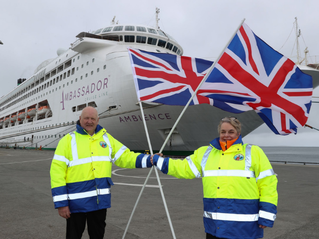 First lady of the sea to receive royal welcome!