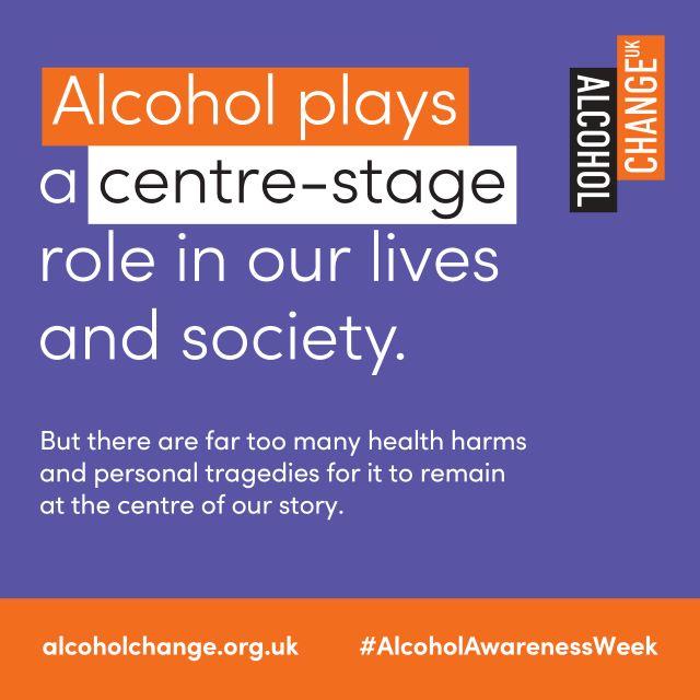 Don’t let alcohol take centre stage of your life