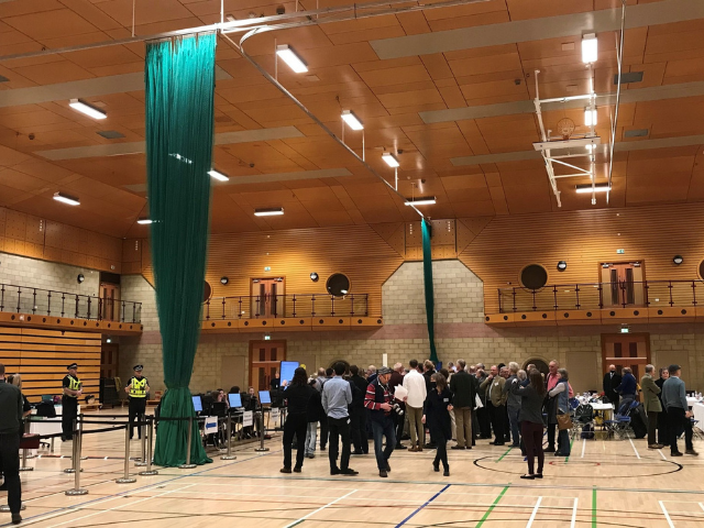 West Mainland ballot boxes open