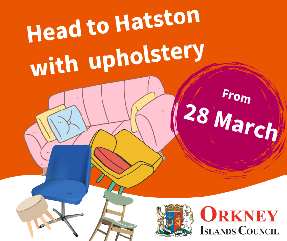 Householders urged to head to Hatson with unwanted upholstery