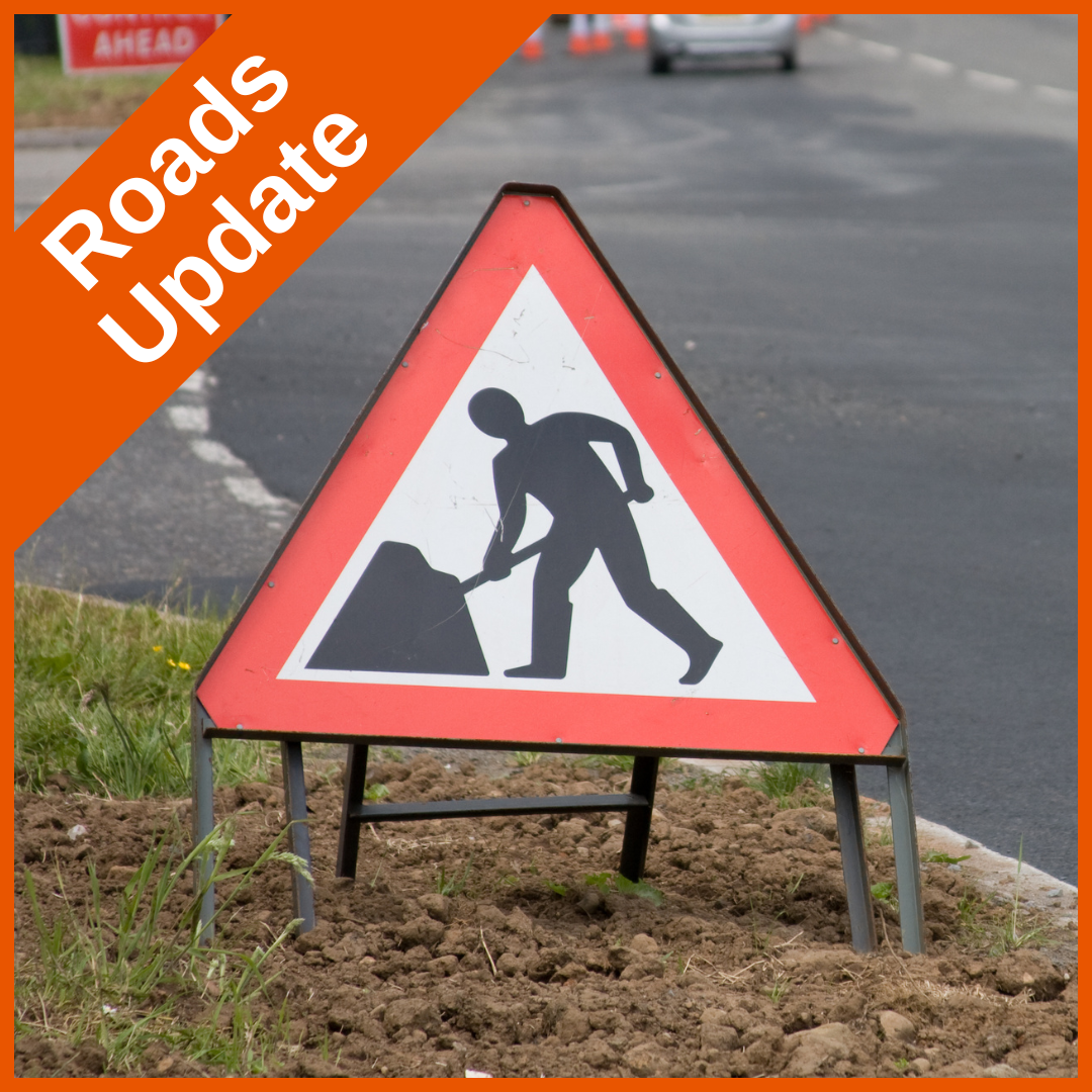Roads update for week starting 27/10/25