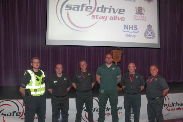 ‘Hard-hitting’ road safety message driven home to Orkney students 