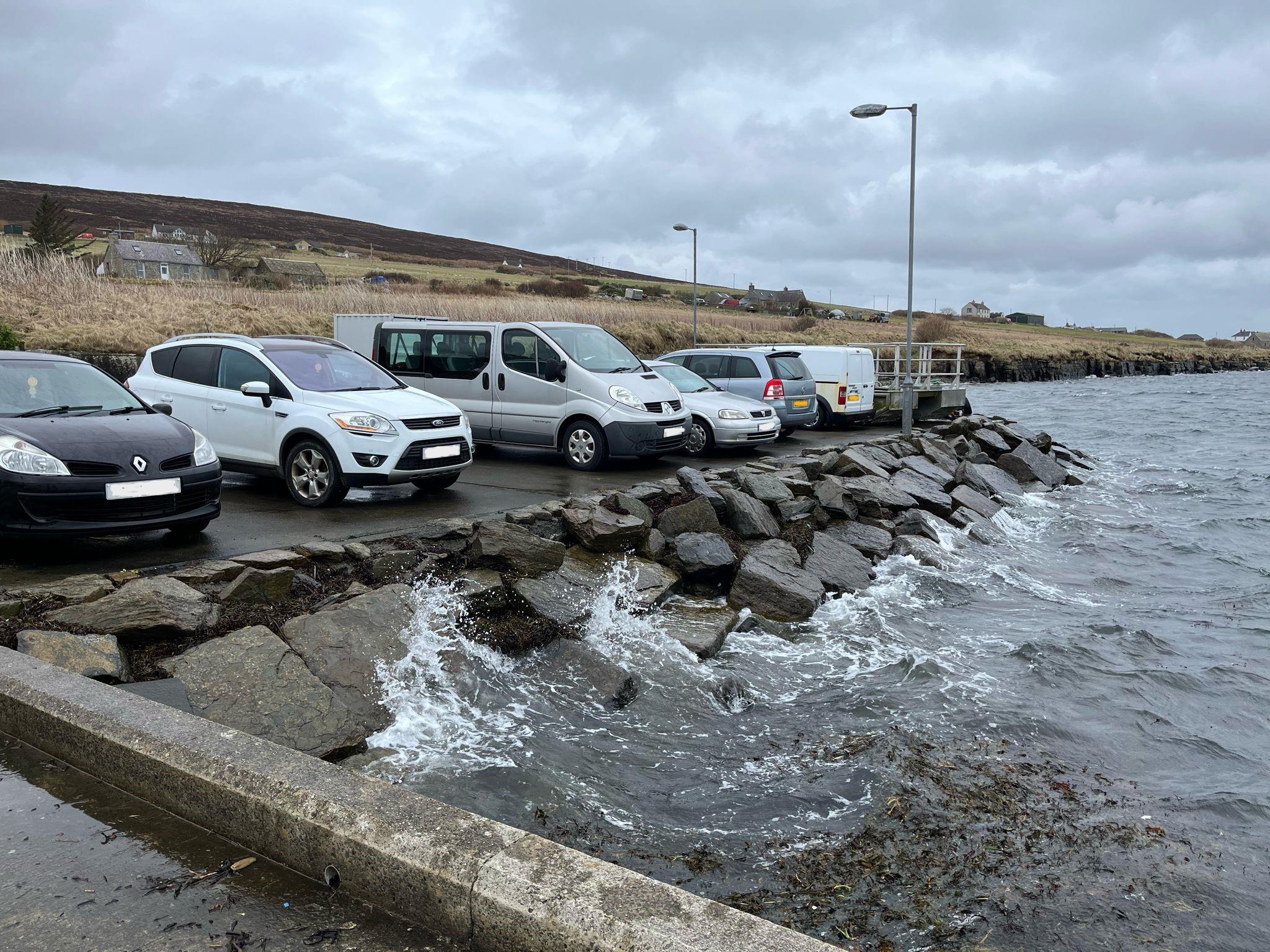 Rousay pier car park .jpg