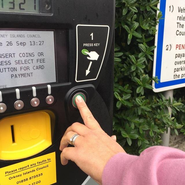 Get a ticket for 'first hour free' parking